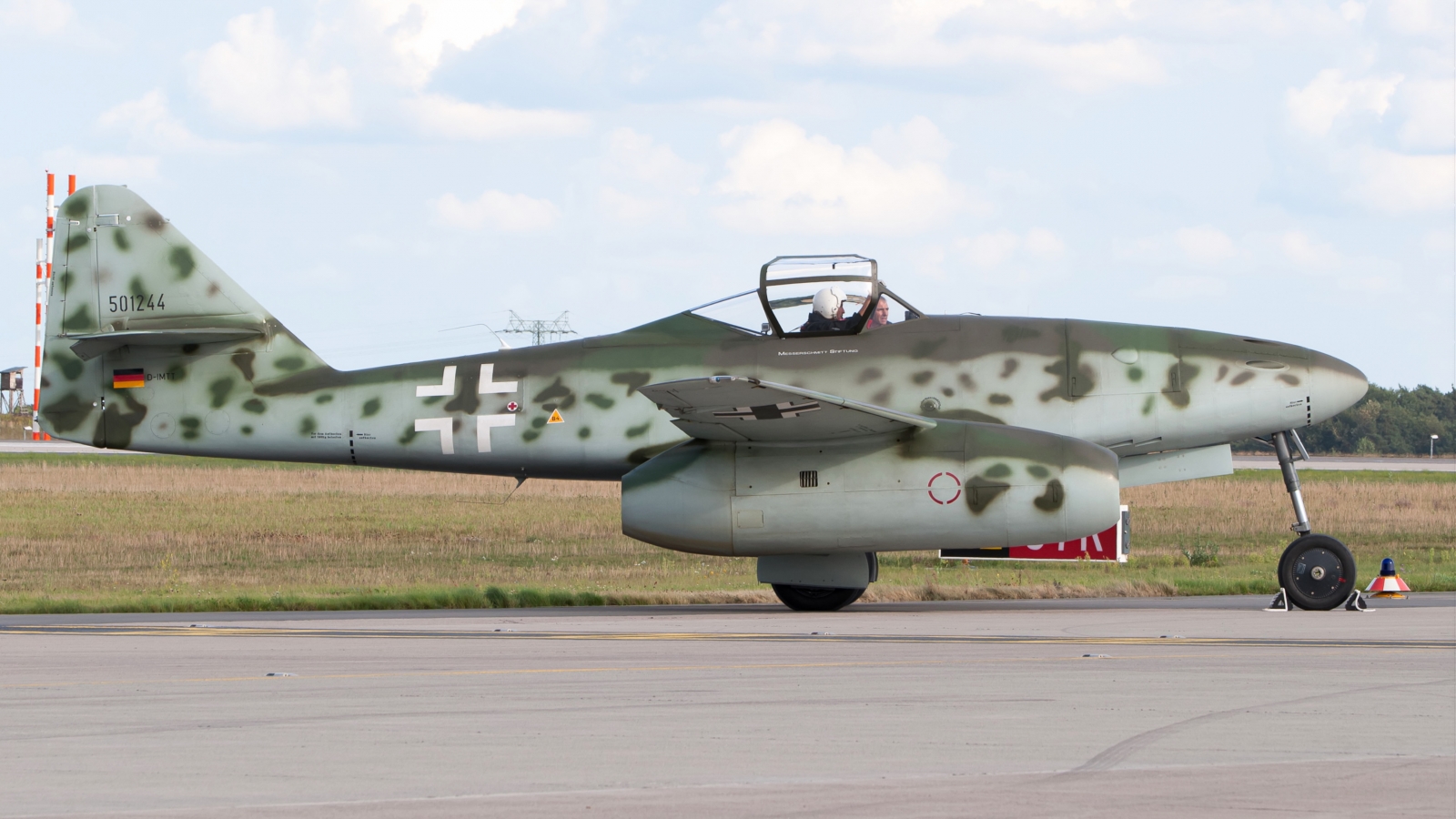 Messerschmitt Me 262 Jet At The BBMF RAF Memorial Flight Club messerschmitt-me-262-jet-at-the-bbmf-raf-memorial-flight-club
